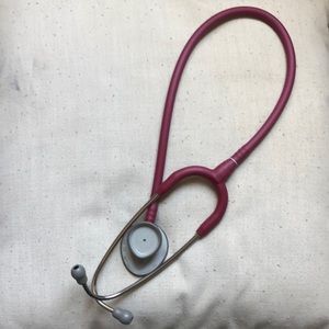 Littmann stethoscope (red)